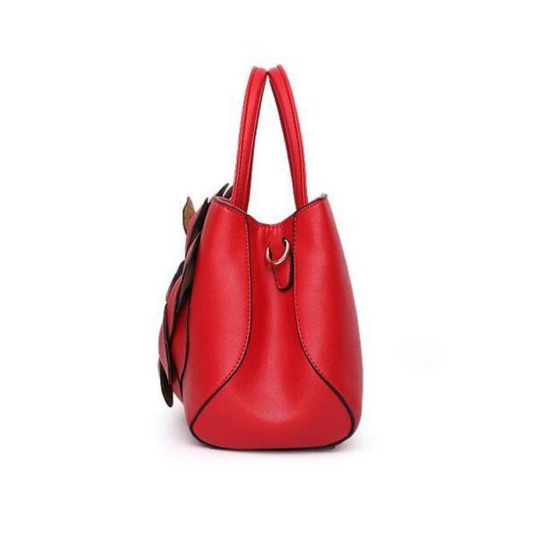 NB1010 Meilleures ventes dames sacs à main PU fleur longue poignée sangle sac à bandoulière pour filles - Image 4