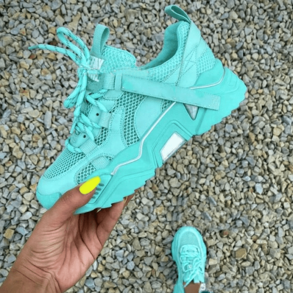 Chaussures de tennis à lacets pour femmes - Image 3
