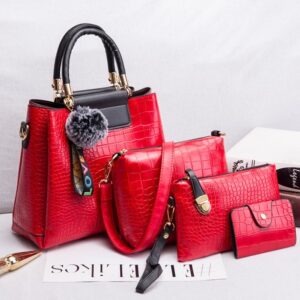 sac à main femme en cuir pu de qualité ensembles