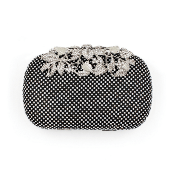 Élégant sac de soirée en cristal pochettes pochettes sac à main de mariage pour femme strass sacs à main de mariage sac de soirée en argent / or / noir - Image 7