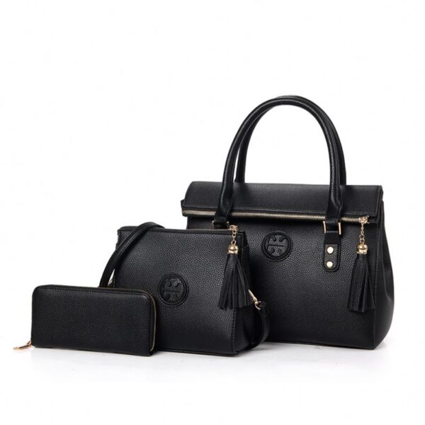 Sac fermeture éclair en métal glands pu sac en cuir sacs à main bandoulière femmes sacs à main pour femmes - Image 5
