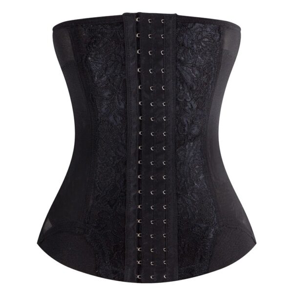 belle ceinture de corps d'entraîneur de taille de shaper de perte de poids de dentelle - Image 5