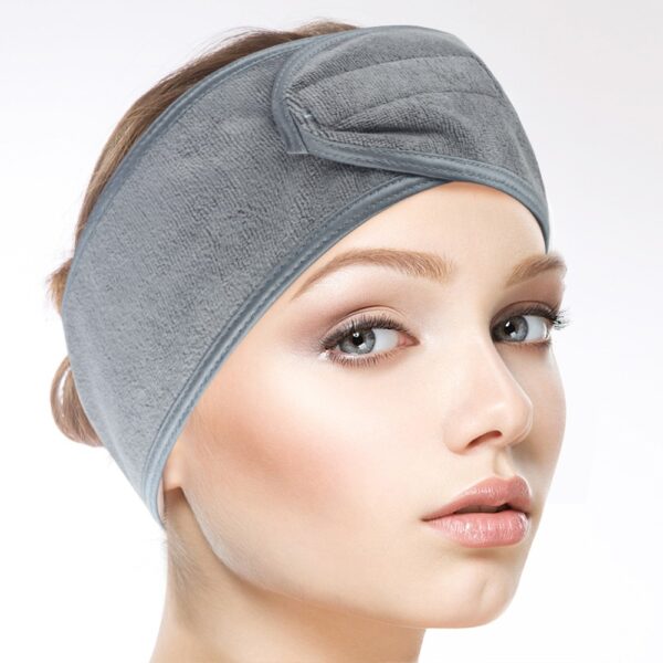 Sunland nouveau design femmes personnalisé douche yoga maquillage spa bandeau - Image 2