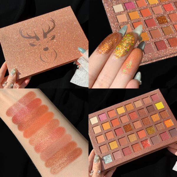 Nouvelle palette de fards à paupières de maquillage imperméable et facile à manipuler Fancy Beauty - Image 5