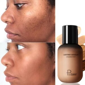 Liquide de maquillage hydratant pour fond de teint naturel