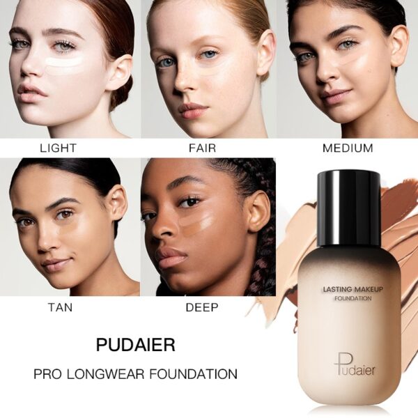 Liquide de maquillage hydratant pour fond de teint naturel - Image 5
