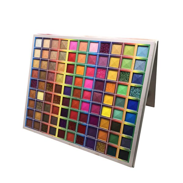 fards à paupières paillettes de poudre de paillettes mates nacrées faciles à colorier artiste de maquillage palette spéciale d'ombres à paupières - Image 3