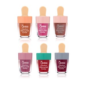 Nouveau type de crème glacée mignonne en forme de brillant à lèvres liquide hydratant et hydratant longue durée