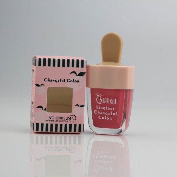Nouveau type de crème glacée mignonne en forme de brillant à lèvres liquide hydratant et hydratant longue durée - Image 4