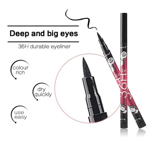 Maquillage mince lisse eye-liner liquide crayon eye-liner imperméable durable - Image 3