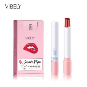 Cigarette créative ensemble de rouge à lèvres 4 couleurs mat longue durée imperméable mat bâton à lèvres Tube Nude lèvres rouges maquillage
