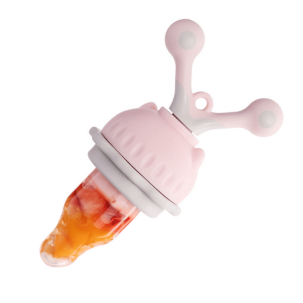 Nourrisseur réglable de sucette de fruit de nourriture de dentition de bébé avec la maille de silicone