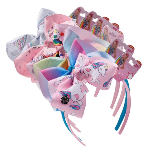 BRORR style JOJO cheveux cerceau enfants accessoires bande de cheveux bébé licorne cheveux fête fournitures