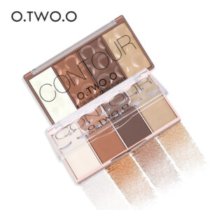 O.TWO.O 4 couleurs Palette anti-cernes Base de maquillage pour le visage Palette de contouring Fondation anti-cernes Poudre
