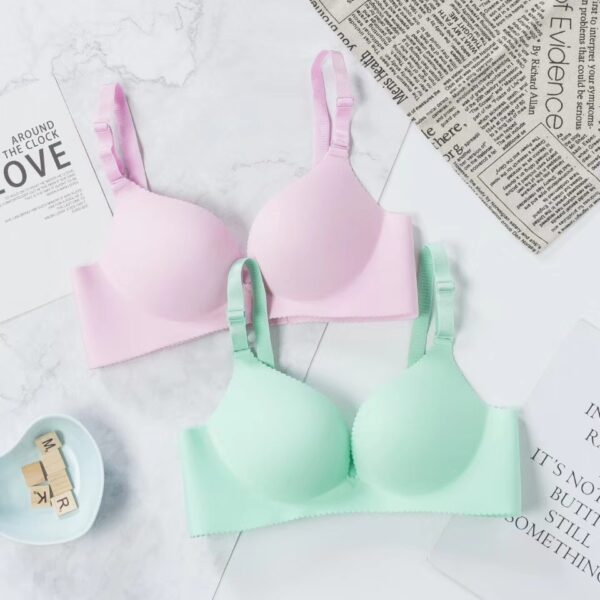 PURITY Soutien-gorge, push-up contour sans fil sans effets secondaires pour femmes sans fil - Image 3