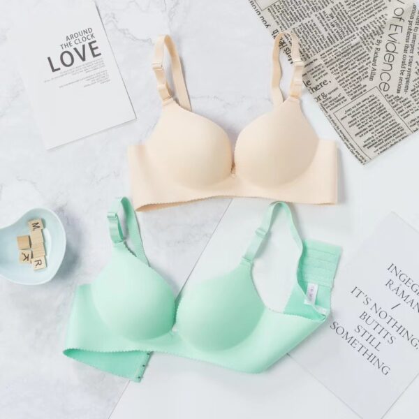 PURITY Soutien-gorge, push-up contour sans fil sans effets secondaires pour femmes sans fil - Image 4