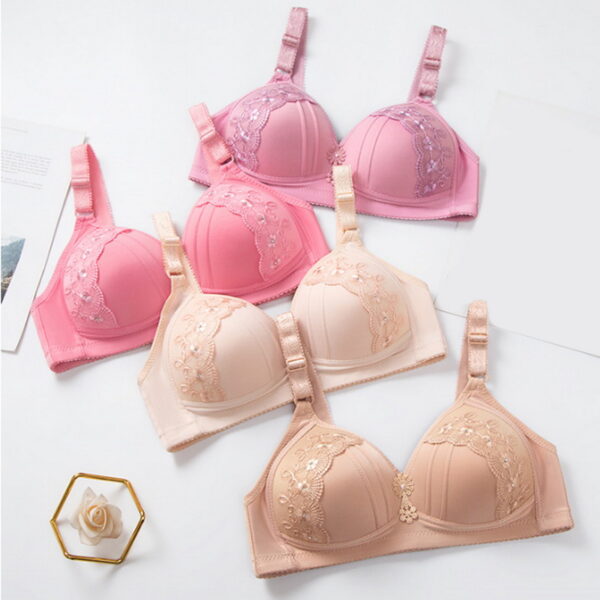 TOUGHER Soutien-gorge mince sexy pour femmes, taille plus, coupe douce et ajustée - Image 3