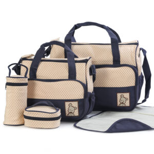 LIBERTY, Ensemble de 5 trousses de soins pour bébé sac à langer ensemble multifonction sac à langer imperméable
