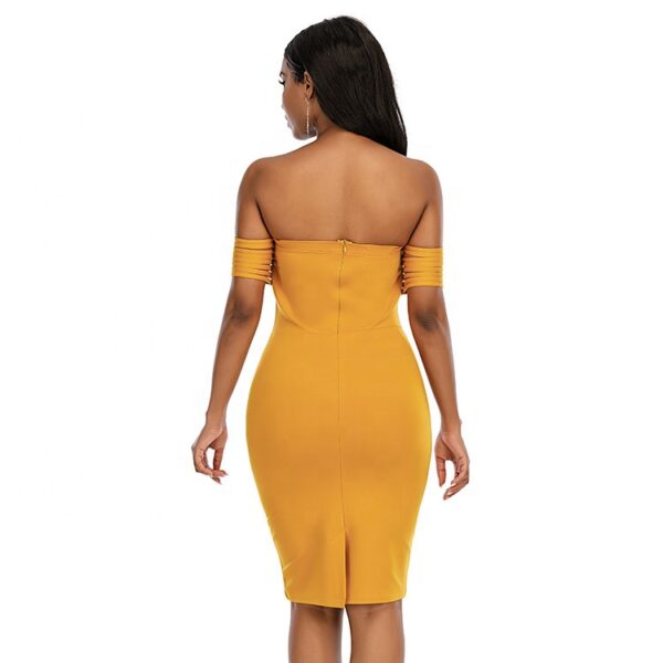 Femeninos Femmes Bandage Robes - Image 5