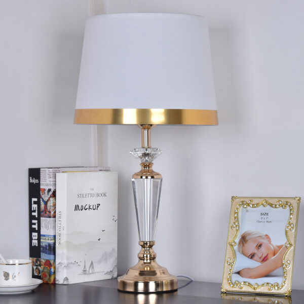 TOWER LUMIÈRE DE TABLE LED 5w en cristal moderne en métal à télécommande tactile intelligente - Image 3