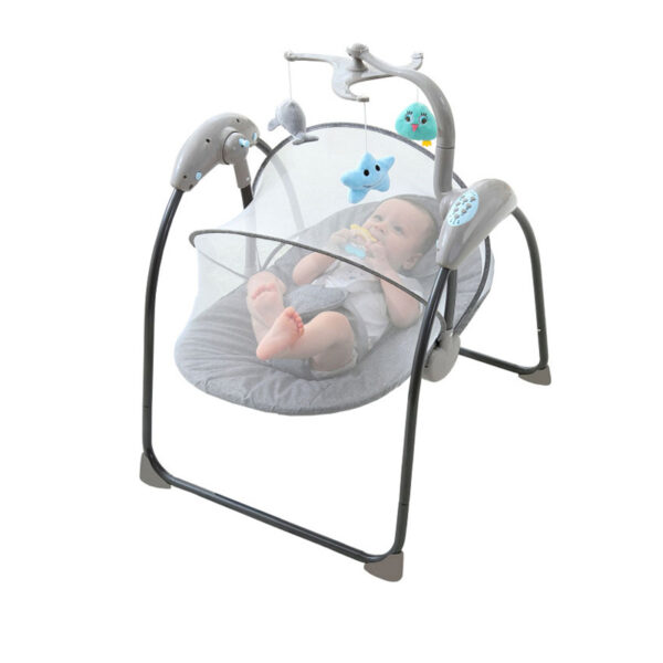 DARBA Balançoire de luxe pour bébé, Cobabies Baby Rocker avec jouets/ - Image 2