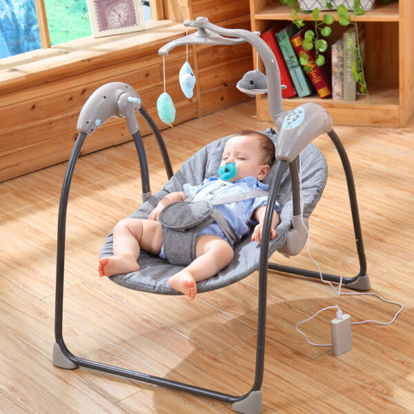 DARBA Balançoire de luxe pour bébé, Cobabies Baby Rocker avec jouets/