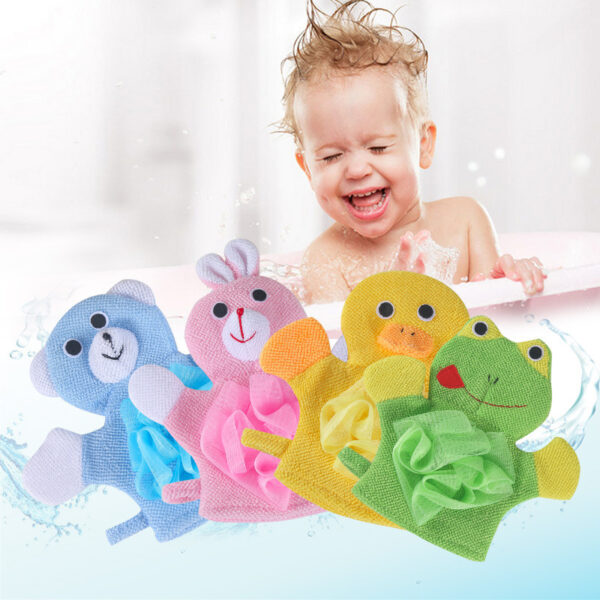 ARTIFACT Enfants serviette de bain dessin animé coréen bébé balle double usage bain frotter bain artefact bulle filet - Image 4
