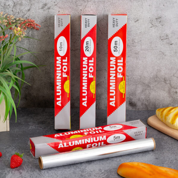 DIMS Rouleaux de papier d'aluminium résistants aux produits chimiques et aux toxines sans produits chimiques et sans toxines - Image 2