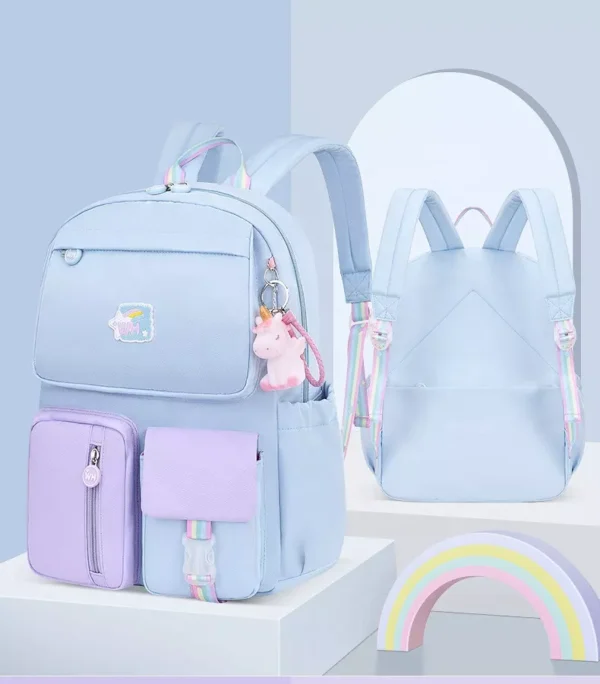 SAC LUCERNE, grands sacs d'école enfants sac à dos grande capacité étudiant - Image 3