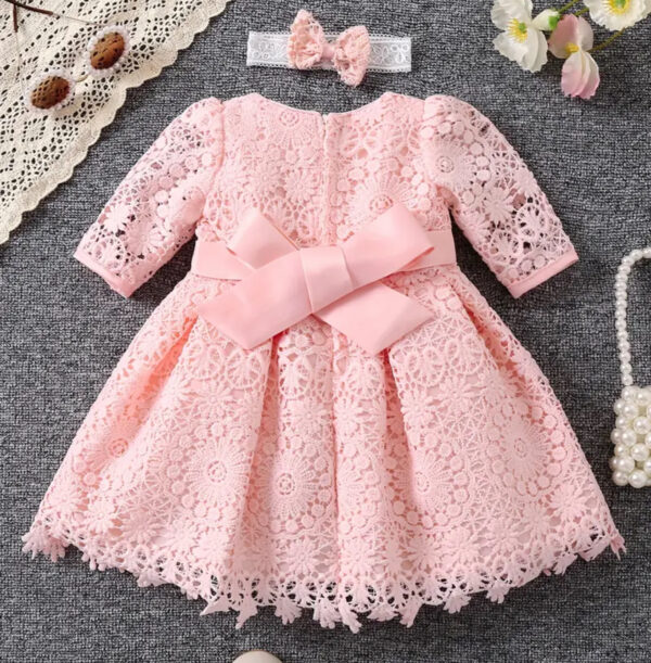 ROBE ABY, Robe barboteuse à manches volantées pour fille - Image 2