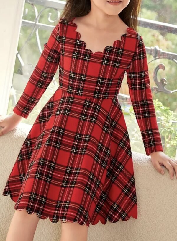 Robe ANSARI PRO à manches volantes, robe de princesse élégante - Image 2